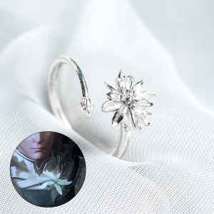Final Fantasy XVI Wyvern Tail Ring, Dion Lesage Handmade Silver 950, FFXVI Ring, Final Fantasy Jewelry