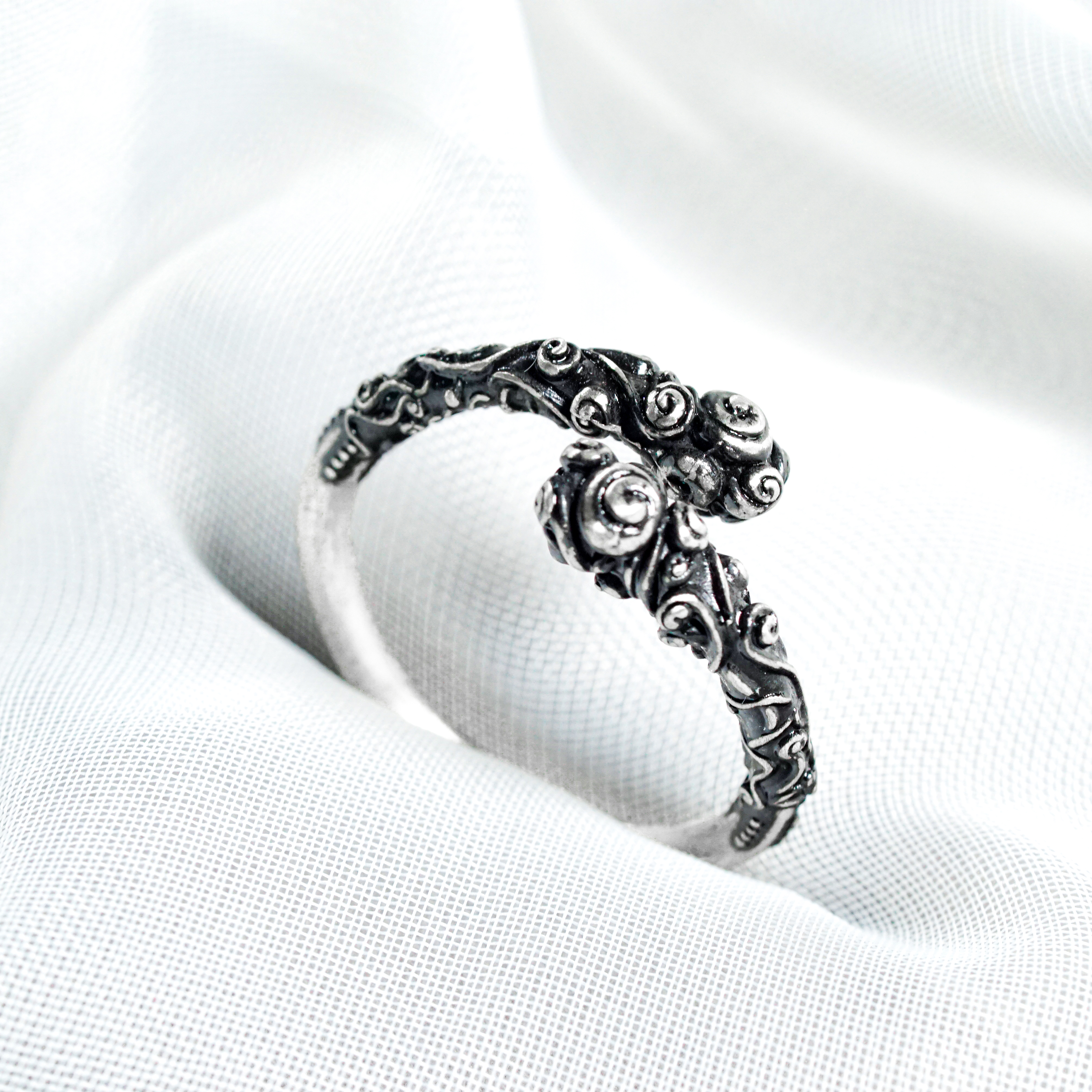 Black Myth Wukong Bar Ring, Handmade Silver Monkey King Bar Custom Ring, Perfect Gift for Wukong and Chinese Mythology Fans